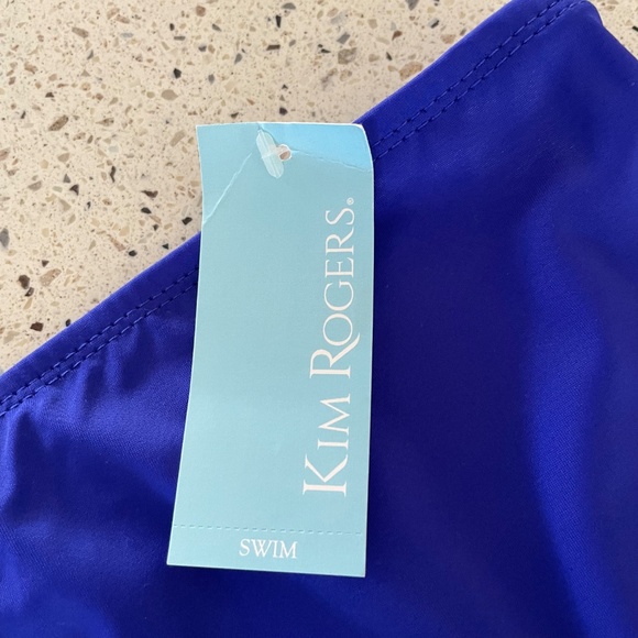 Kim Rogers Swim Bottoms size 20W in Bright Indigo New with Tags - Picture 4 of 4